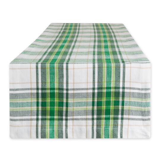 DII® 72" St. Paddy Plaid Table Runner